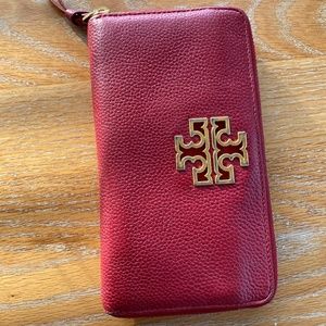 Red Tory Burch Wallet